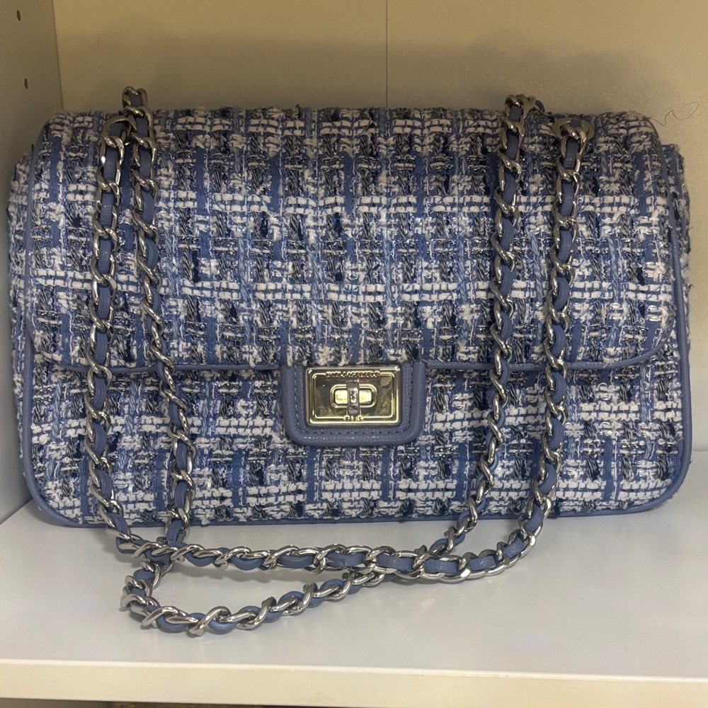 Karl Lagerfeld Tweed shoulder bag
